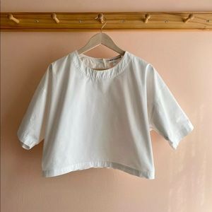 CAROL CALLAHAN Walsh Top - white - size S